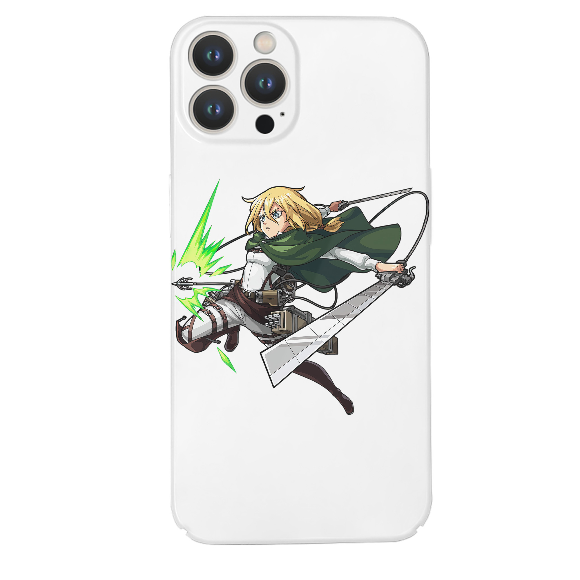 （画像用） 進撃の巨人 クリスタ·レンズ Attack on Titan Christa Lenz 【iPhone 14シリーズ対応】ハードケース
